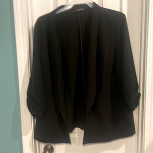 3/4 black dress blazer Maurice size 3